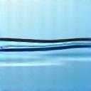Hilo de fluorocarbono casi invisible en el agua