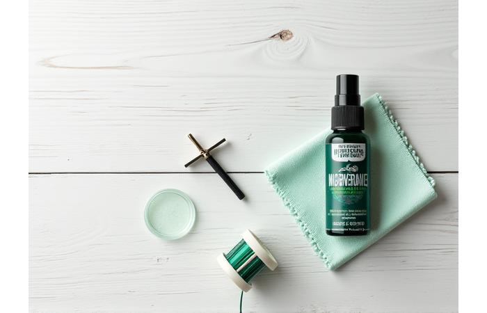 Kit de mantenimiento de línea de pesca con spray de silicona, paño y bobinadora